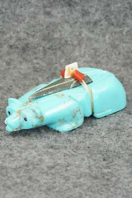 Badger Zuni Fetish Carving - Alex Tsethlikai