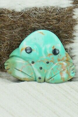 Frog Zuni Fetish Carving - Reynold Lunasee
