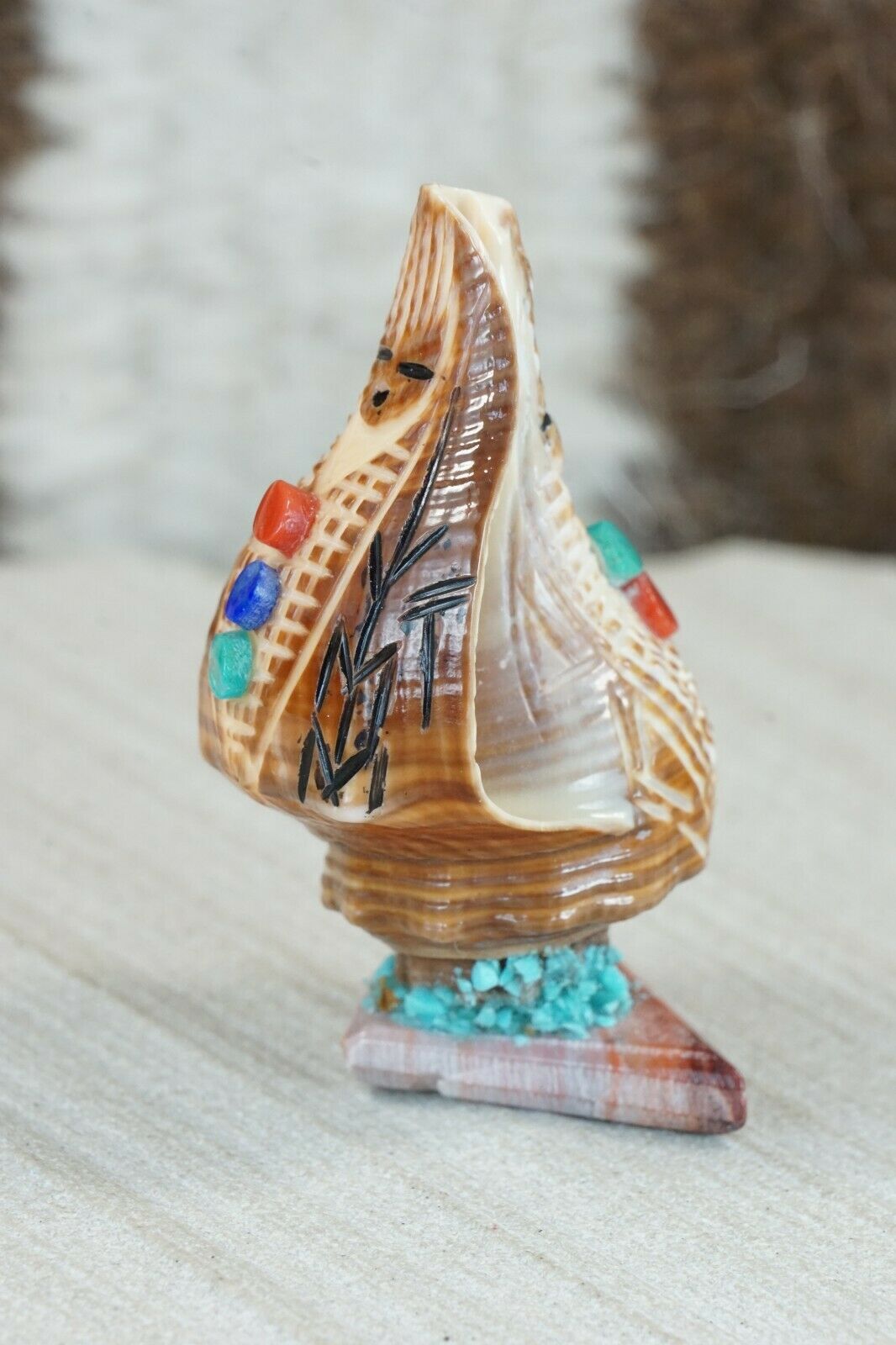 Corn Maiden Zuni Fetish Carving - Gloria Chattin