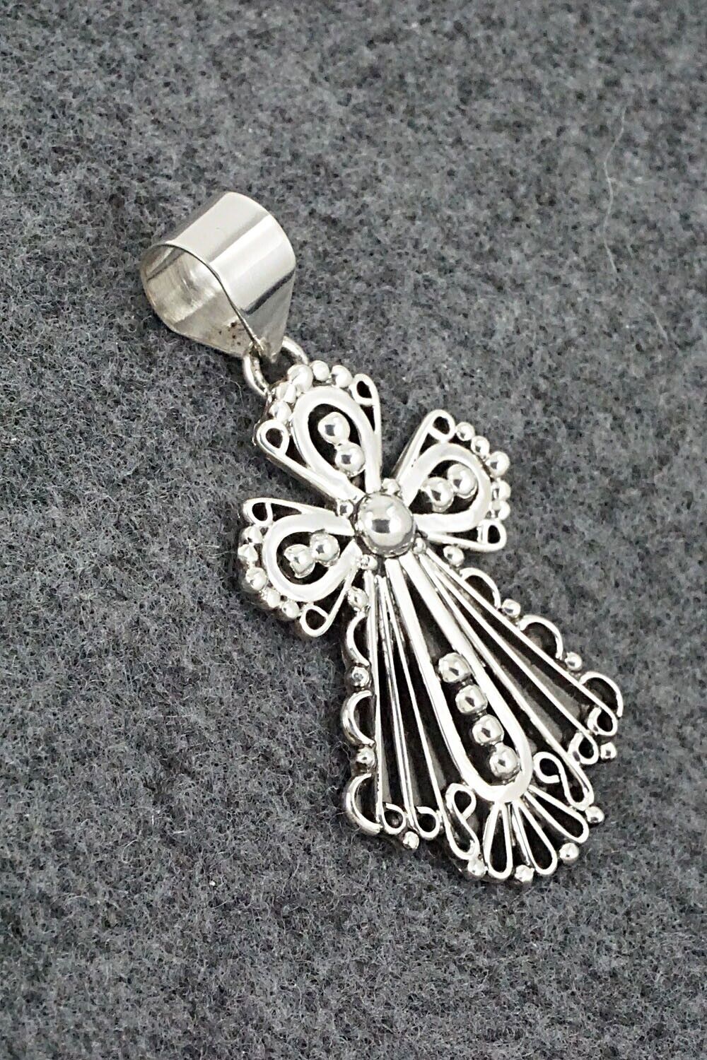 Sterling Silver Pendant - Lorena Nez