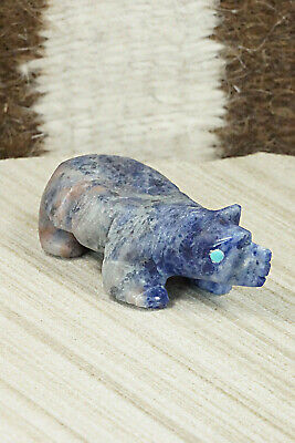 Badger Zuni Fetish Carving - Ronnie Lunasee