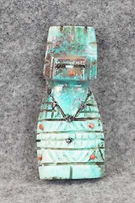 Corn Maiden Zuni Fetish Carving - Carl Etsate
