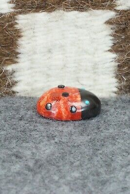 Lady Bug Zuni Fetish Carving - Reynold Lunasee