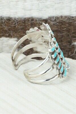 Turquoise & Sterling Silver Bracelet - Philena Byjoe