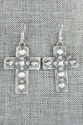 Sterling Silver Earrings - Tim Yazzie