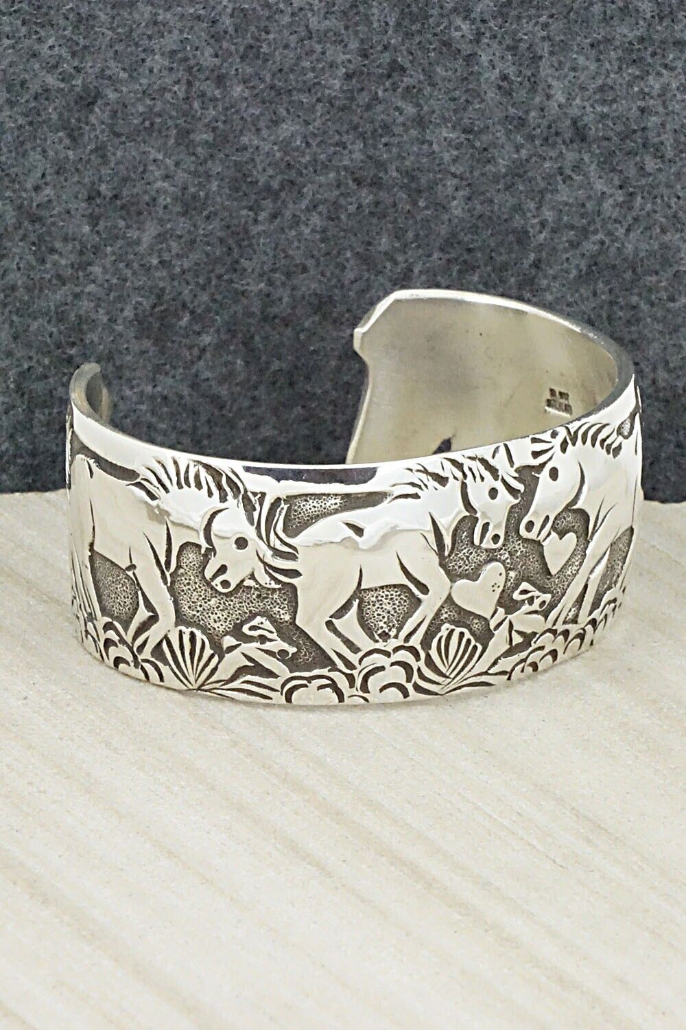 Sterling Silver Bracelet - Lloyd Becenti