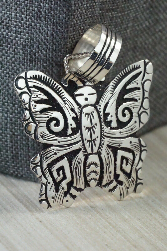 Navajo Sterling Silver Pendant - Richard Singer