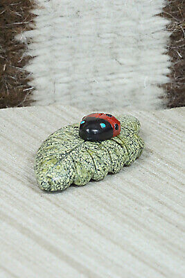 Ladybug Zuni Fetish Carving - Reynold Lunasee
