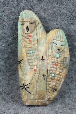 Corn Maiden Zuni Fetish Carving - Sandra Quandelacy