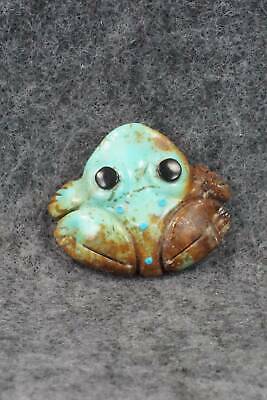 Frog Zuni Fetish Carving - Reynold Lunasee