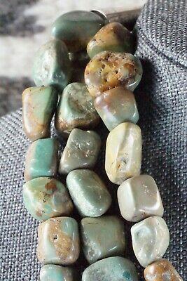 Turquoise & Sterling Silver Necklace - Navajo - High Lonesome Trading