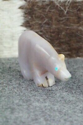 Bear Zuni Fetish Carving - Andres Quandelacy