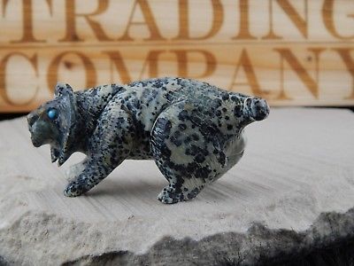 Bobcat Zuni Fetish Carving - Lance Cheama - High Lonesome Trading