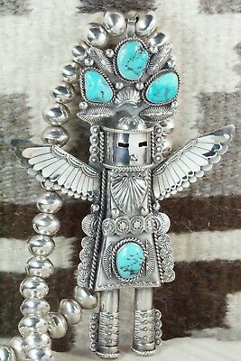 Turquoise & Sterling Silver Pendant with Necklace - Garrett Hale