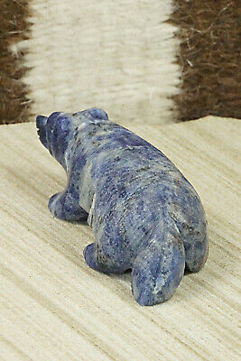 Badger Zuni Fetish Carving - Ronnie Lunasee