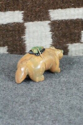 Badger Zuni Fetish Carving - Enrike Leekya