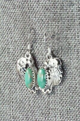 Turquoise & Sterling Silver Earrings - KimMarie Whitehorse
