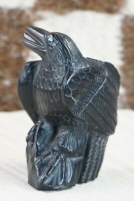 Crow Zuni Fetish Carving - Derrick Kaamasee