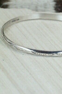 Sterling Silver Bangle - Elaine Tahe