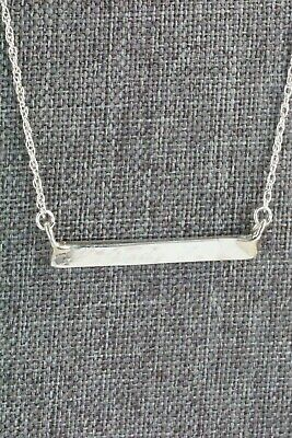 Turquoise & Sterling Silver Necklace - Rolanda Natachu