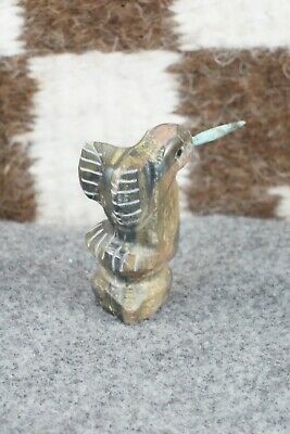 Humming Bird Zuni Fetish Carving - Justin Red Elk