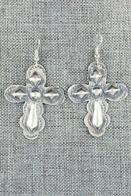 Sterling Silver Earrings - Tim Yazzie