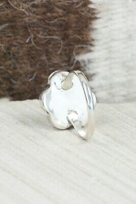 Turquoise & Sterling Silver Ring - Floria Shetima - Size 8
