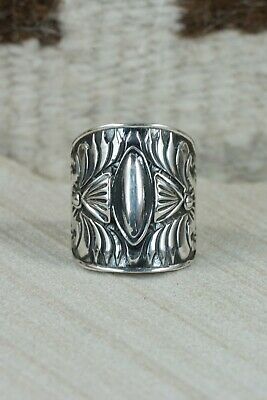 Navajo Sterling Silver Ring - Derrick Gordon - Size 10