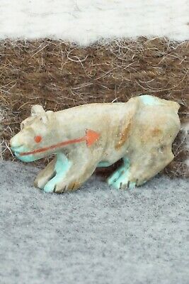 Mountain Lion Zuni Fetish Carving - Andres Quandelacy