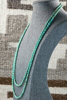 Navajo Turquoise & Sterling Silver Necklace - Native American