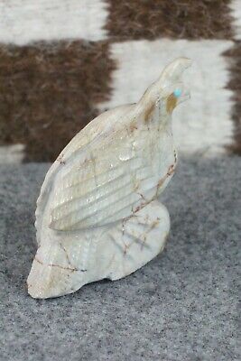 Quail Zuni Fetish Carving - Derrick Kaamasee