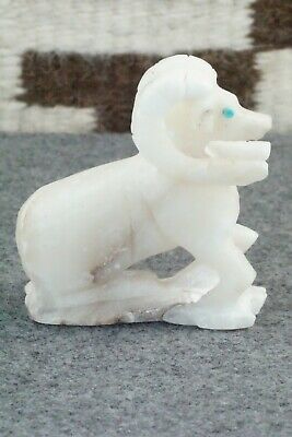 Ram Zuni Fetish Carving - Jerrold Lahaleon