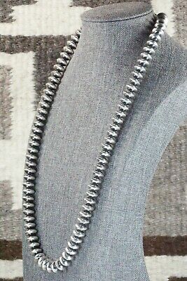 Sterling Silver Navajo Pearl Necklace - Jan Mariano