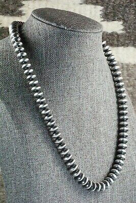 Sterling Silver Navajo Pearl Necklace - Tonisha Haley