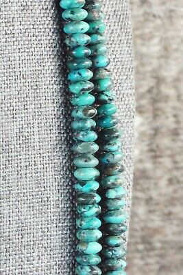 Turquoise & Sterling Silver Necklace - Navajo