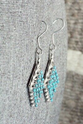 Turquoise & Sterling Silver Earrings - Stephen Haloo