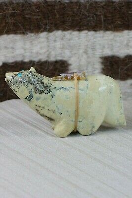 Wolf Zuni Fetish Carving - Delvin Leekya - High Lonesome Trading