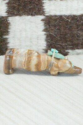 Wolf Zuni Fetish Carving - Taylor Gia - High Lonesome Trading