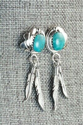 Turquoise & Sterling Silver Earrings - Rita Largo