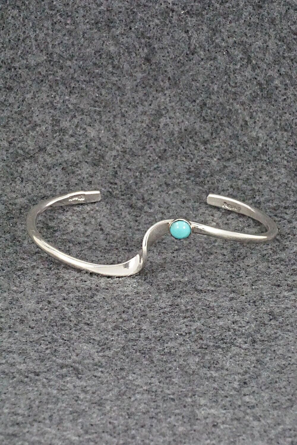 Turquoise & Sterling Silver Bracelet - Yolanda Skeets