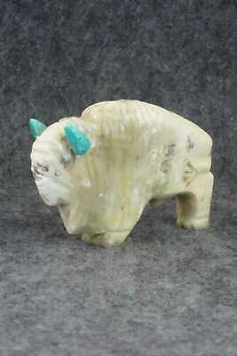 Buffalo Zuni Fetish Carving - Kevin Quam