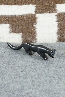 Mountain Lion Zuni Fetish Carving - Kevin Quam