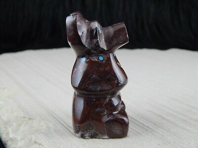 Bear Zuni Fetish Carving - Ashley Laiwakete - High Lonesome Trading