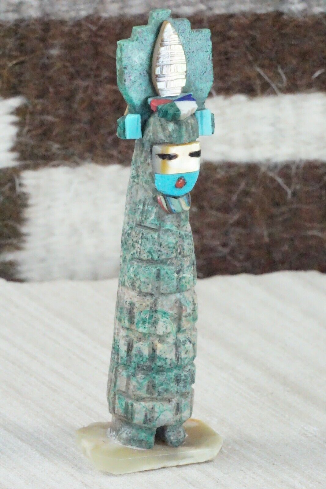 Corn Maiden Zuni Fetish Carving - Jon Quam