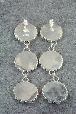 Turquoise & Sterling Silver Earrings - Alicia Wilson