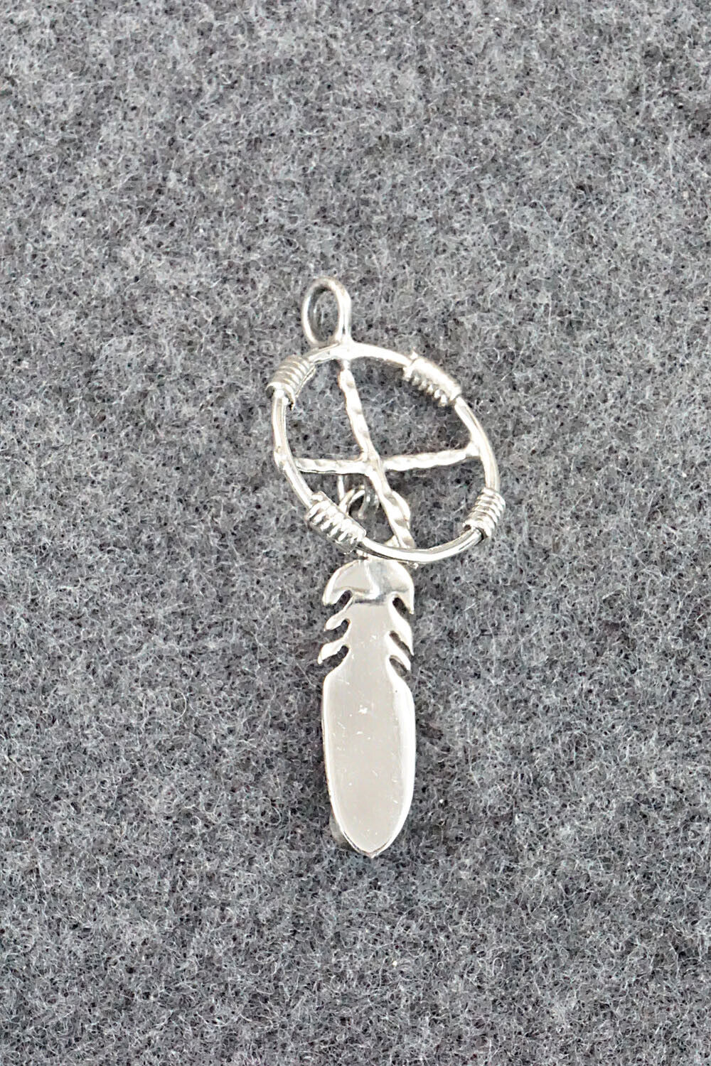 Onyx and Sterling Silver Pendant - Sharon McCarthy