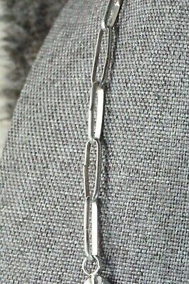 Onyx, Sterling Silver Feather & Chain Necklace - Ben Begay - High Lonesome Trading