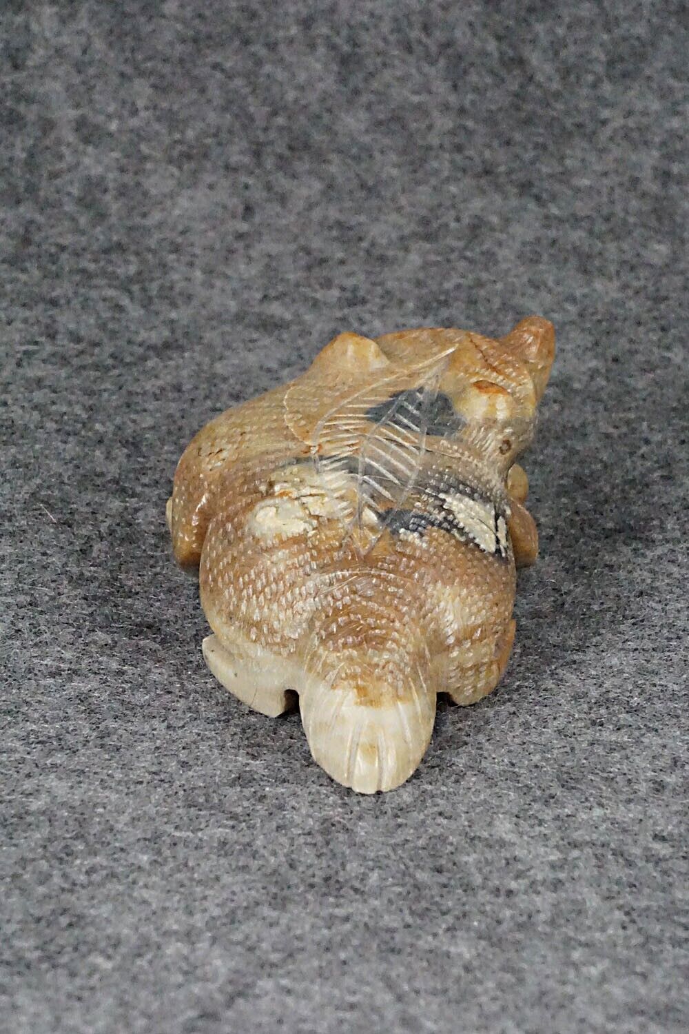 Badger Zuni Fetish Carving - Chris Cellicion