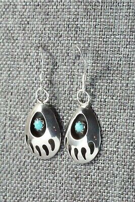 Turquoise & Sterling Silver Earrings - Leta Parker