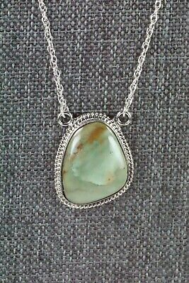 Navajo Turquoise & Sterling Silver Necklace - Annie Spencer